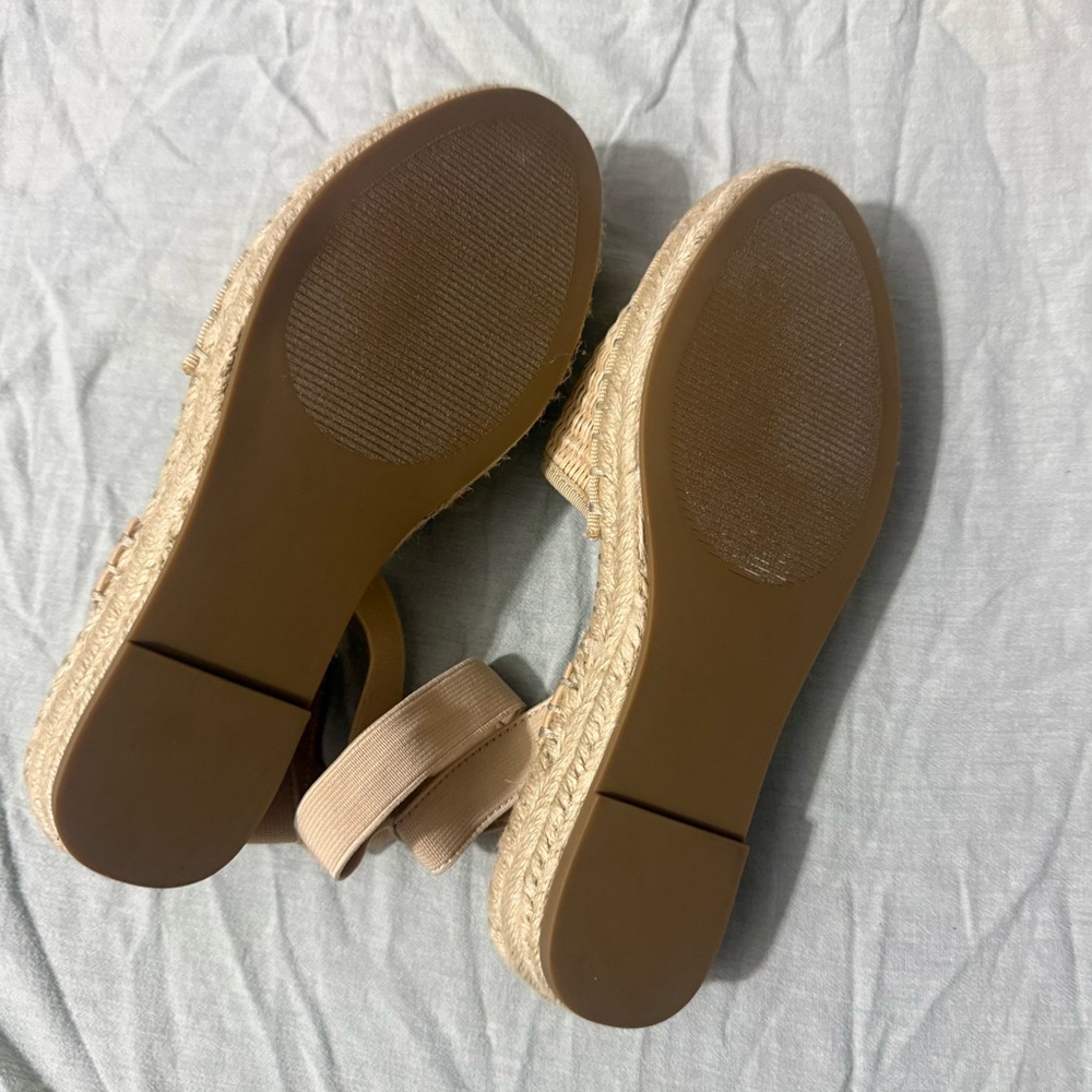 Steve Madden Tan Espadrille Sandals - Picture 3 of 6